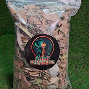 OMC Leaf Litter – natural terrarium leaf blend substrate for bioactive reptile, invertebrate and isopod enclosures