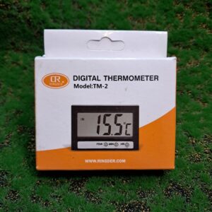 Digital Thermometer TM-2 for reptile terrariums with clear temperature display.